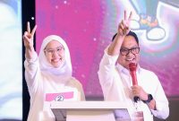 Calon Bupati dan Wakil Bupati Bantaeng 2024, DR. H. ILHAM AZIKIN, M.Si dan NURKANITA MARUDDANI KAHFI, SH. 