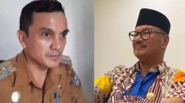 Sudarsono Mingidi dan Bupati Konawe Selatan, Surunuddin Dangga. Foto: doc, istimewa