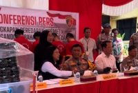 Polda Sulsel gelar konferensi pers. (Foto: doc, istimewa)