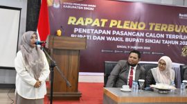 Pasangan Calon Bupati Sinjai Terpilih, Hj. Ratnawati Arif. (Foto: Ist)