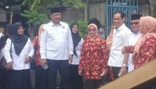 Kakanwil Kemenag Sulsel Gelar Peletakan Batu Pertama Pembangunan Gedung Baru RA Dharmawanita Persatuan Pinrang