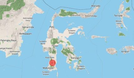 Bone Sulsel Diguncang Gempa Magnitudo 4,1