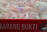 Barang bukti sabu yang diamankan Polres Sidrap. (Foto: beritasulsel.com)