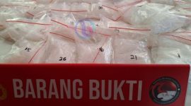 Barang bukti sabu yang diamankan Polres Sidrap. (Foto: beritasulsel.com)