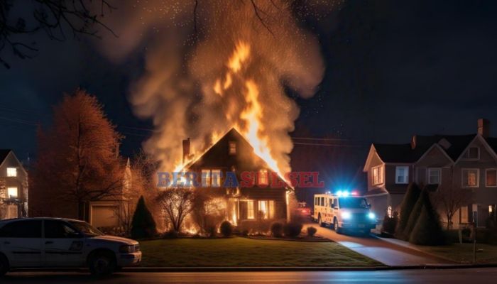 Kebakaran Maut di Makassar, Wanita Usia 65 Tahun Tewas Terbakar