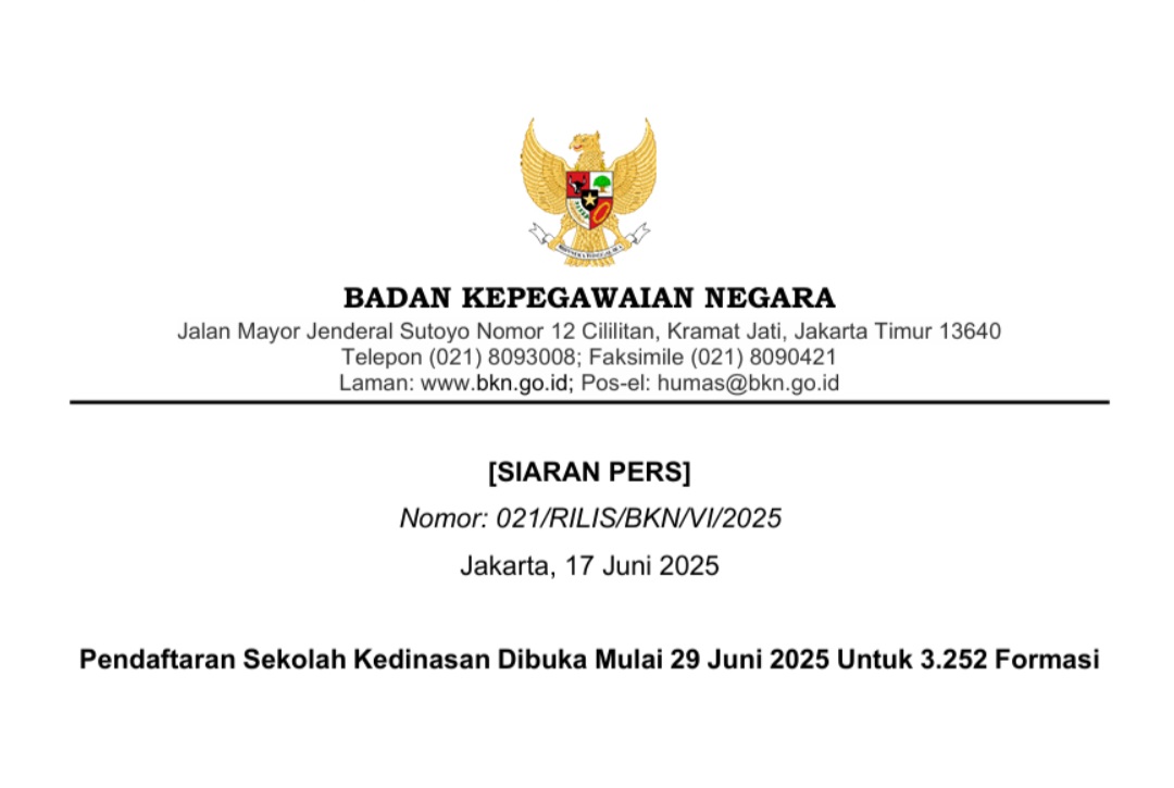 Mau Langsung Jadi ASN Setelah Lulus Kuliah? Silahkan Daftar di Sini sekolah kedinasan, Buka Mulai Hari Ini!