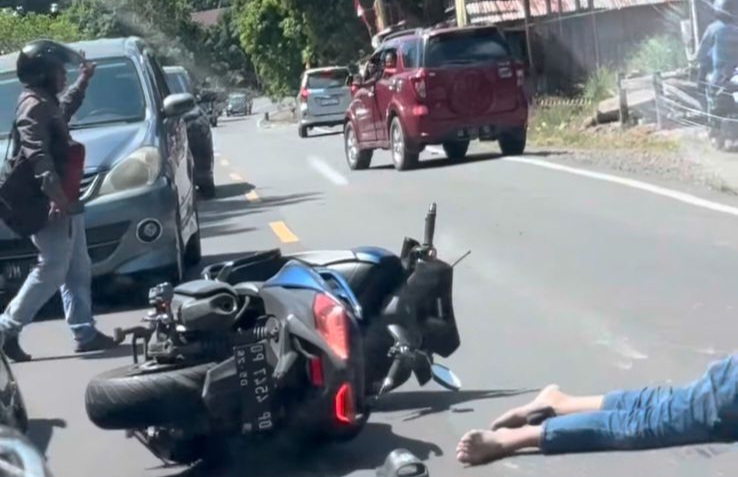Kecelakaan Maut di Lainungan Sidrap, Pemotor Tewas di TKP