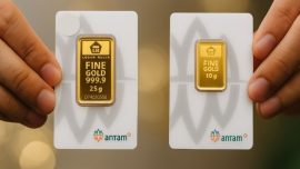 Harga emas antam logam mulia hari ini
