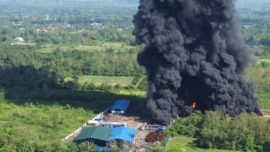 Pabrik Ban Bekas Terbakar dan Tewaskan  Pekerja, ini Identitas Korban