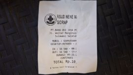 Biaya Parkir di RS Nene Mallomo Sidrap Dikeluhkan, Mobil Rp10 Ribu untuk 5 Jam