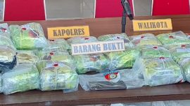 44 Kg Sabu dari Samarinda Berlabuh di Pelabuhan Parepare