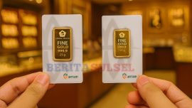 Harga Emas Antam Logam Mulia Turun Rp13 Ribu Per Gram, ini Daftar Lengkapnya