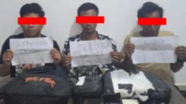 Tiga Kg Sabu Mendarat di Bandara Kota Palu