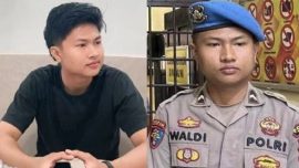 Bripda Waldi Ditangkap Usai Membunuh dan Memperkosa Dosen