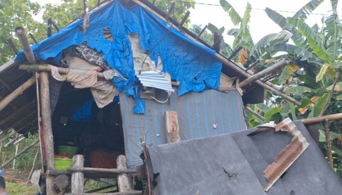 Kapolres Sidrap Santuni Pasutri yang Tinggal di Gubuk Reyot: Dibangunkan Rumah Layak Huni