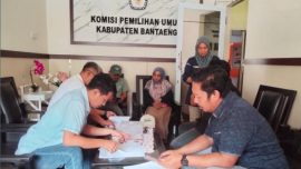 KPU Bantaeng Gelar Verifikasi Pemutakhiran Data Partai Politik Tahun 2025