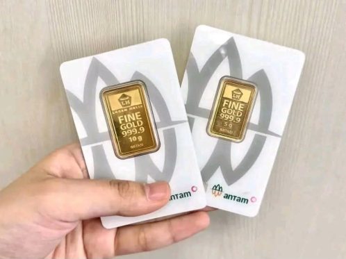 Harga Emas Antam Logam Mulia Hari ini 6 Januari Melonjak Tinggi, ini Daftarnya
