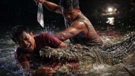 Detik-detik Pria di Buton Tengah Bertarung Melawan Buaya yang Menerkam Adiknya