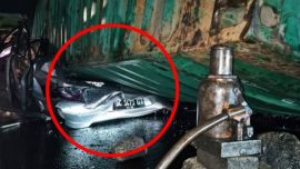 Kecelakaan Maut di Pangkep: Tiga Warga Mamuju Tewas, Mobil yang Ditumpangi Ditimpa Kontainer