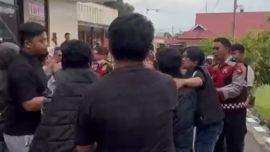 PMII Demo Polres Bulukumba: Desak Usut Mafia BBM Tambang Ilegal dan Rokok Ilegal