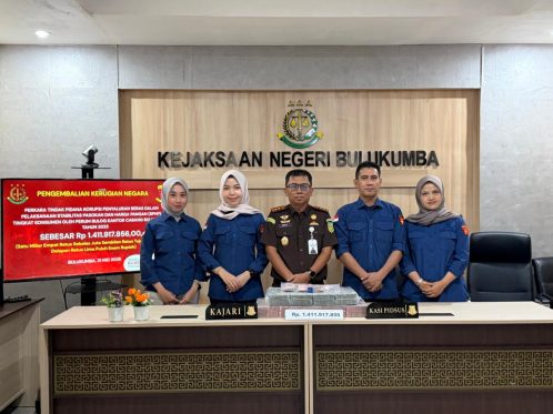 Eks Bos Bulog Bulukumba Kembalikan Rp1,4 Miliar dalam Kasus Korupsi Beras SPHP
