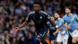 Klasemen Espanyol vs Real Madrid: Dua Gol Vinicius Tunda Pesta Juara Barcelona