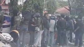 Mahasiswa Parepare Demo, Tuntut Perwali Ketenagakerjaan dan Bayar Gaji PPPK