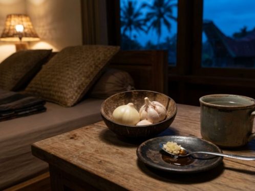 Manfaat Mengunyah Bawang Putih Sebelum Tidur, Ampuh Turunkan Kolesterol?