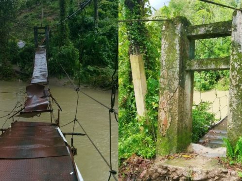 Jembatan Palado Putus Diterjang Banjir, Warga Terancam Terisolasi