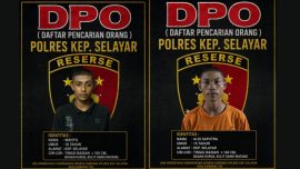 Dua Tahanan Kasus Curanmor Kabur dari Sel Polres Selayar