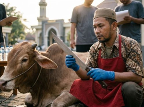 Cara Menyembelih Hewan Kurban Sesuai Syariat Islam, Lengkap dengan Doanya