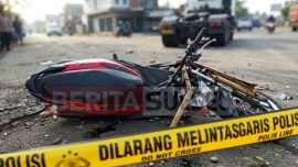 Kecelakaan Maut di Maros, Pemotor Asal Mamasa Tewas Terlindas Truk