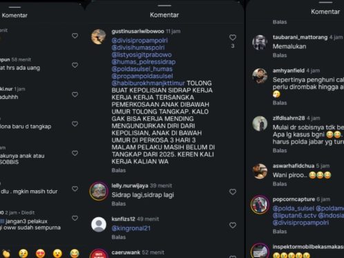 Kasus Pemerkosaan Bocah 14 Tahun Mangkrak di Polres Sidrap, Netizen: Kalo Ada Amplopnya Baru Ditangkap!