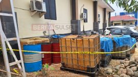 BB Solar Subsidi yang Digerebek di Bijawang Dipindahkan ke Polres Bulukumba, Kasat Reskrim: Sekitar 1.680 Liter
