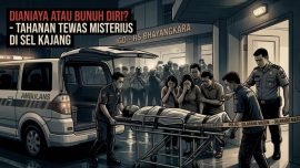 Tahanan Polsek Kajang Tewas di Dalam Sel, Mayat Korban Diotopsi: Dianiaya atau Bunuh Diri? 